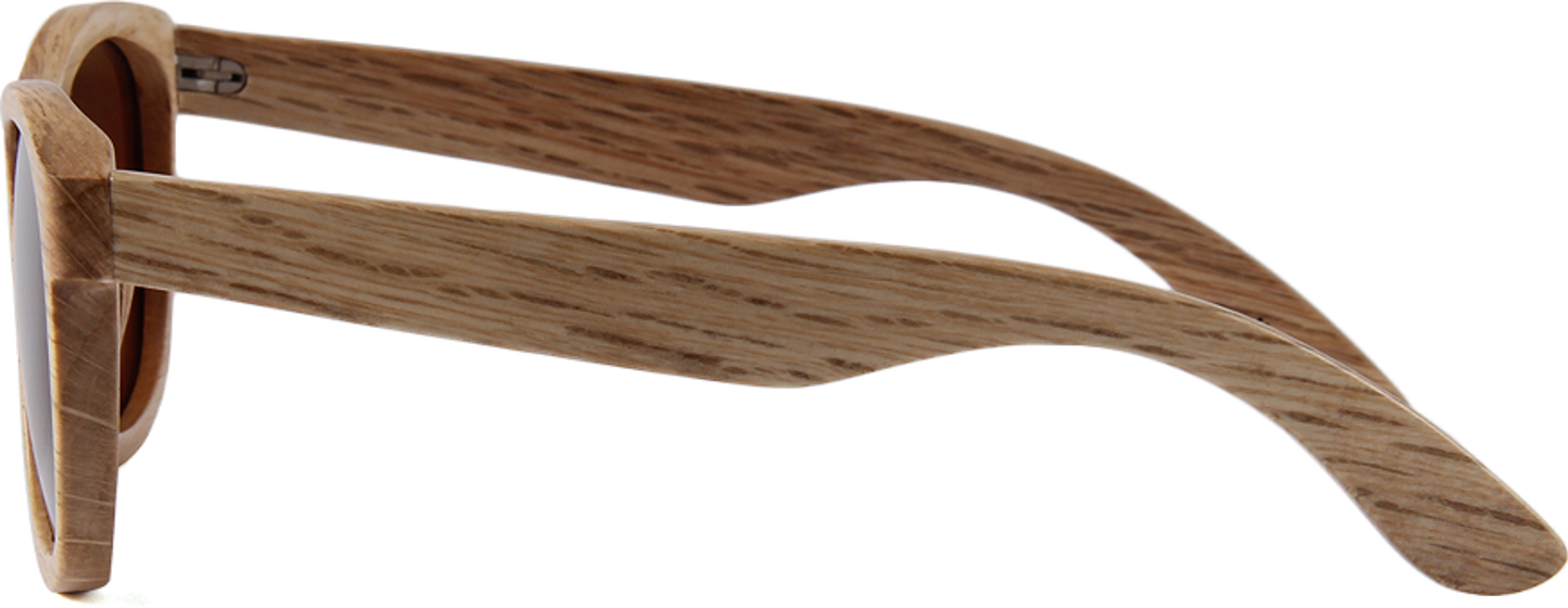 Real Zebra All Wood Jacks Sunglasses by WUDN