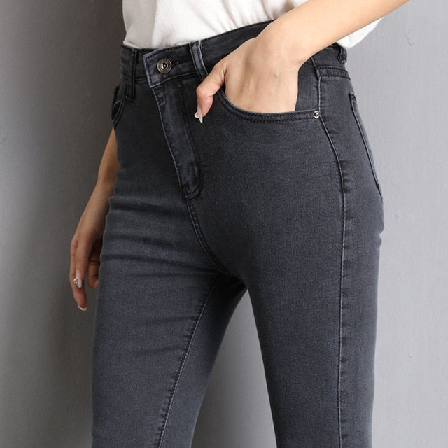Jeans for Woman High Elastic Stretch Jeans