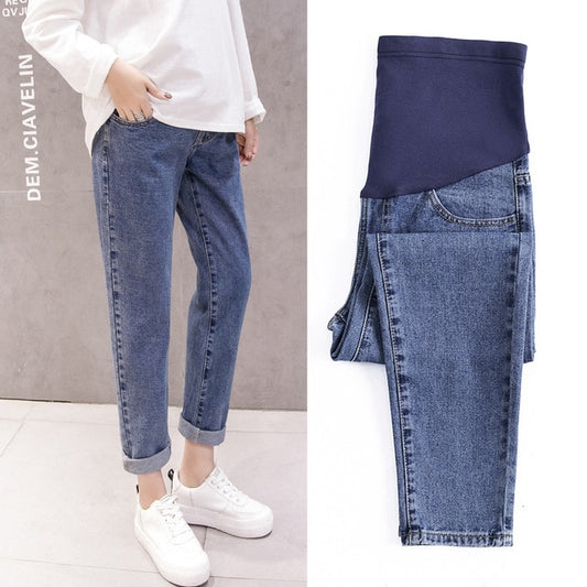 Pregnancy Pants Boyfriend Jeans Maternity For Pregnant Women