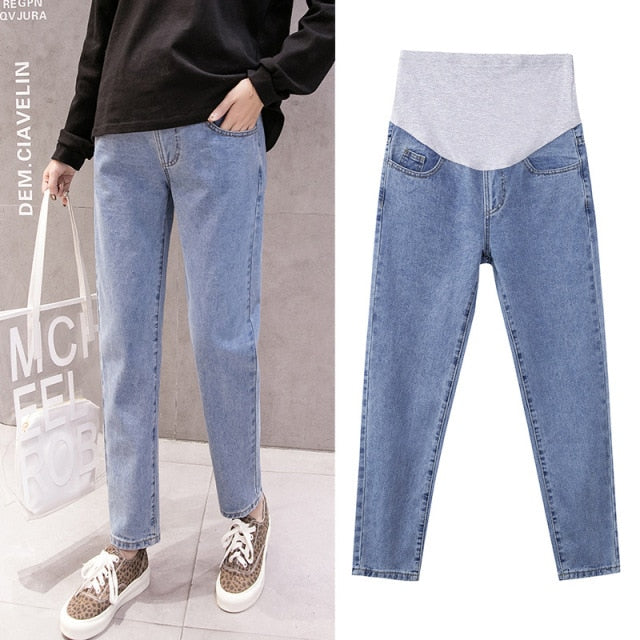 Pregnancy Pants Boyfriend Jeans Maternity For Pregnant Women