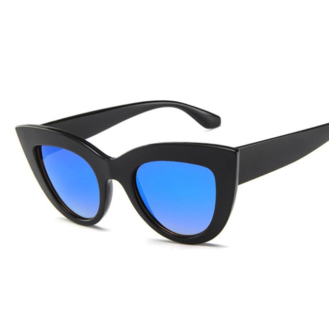 Cat Eye Fashion Sunglasses - UV400 Eyewear Shades
