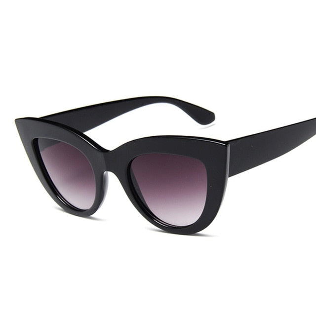 Cat Eye Fashion Sunglasses - UV400 Eyewear Shades
