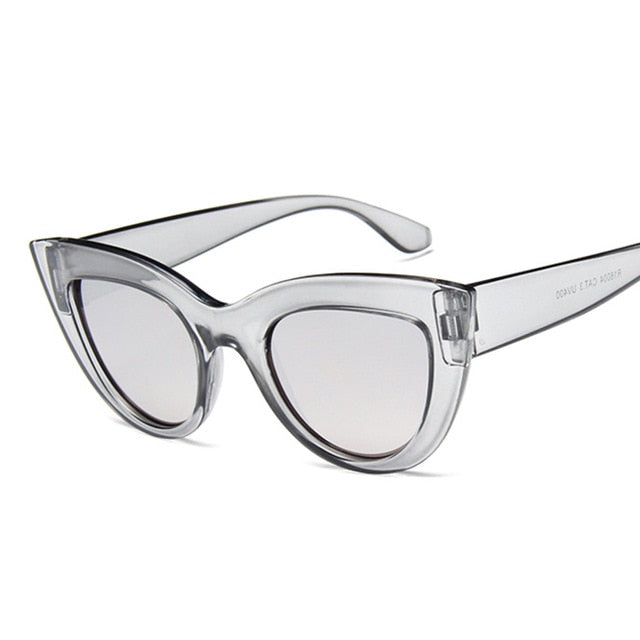 Cat Eye Fashion Sunglasses - UV400 Eyewear Shades