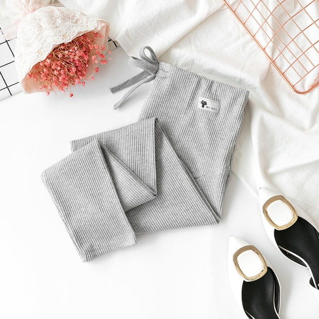 Maternity Leggings Adjustable Waist Pregnant Women (Pregnancy Clothes)