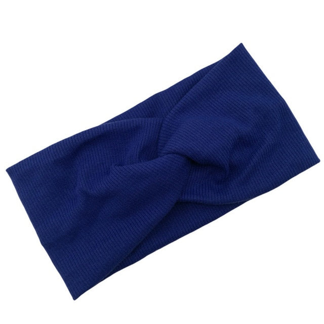 Various Color Women's Twisted Knotted Headwrap