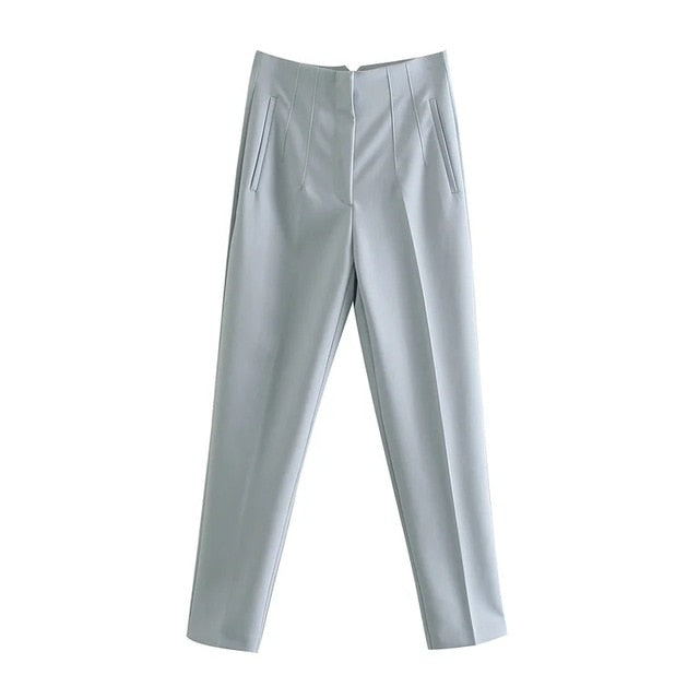 Aonibeier Za High Waisted Pants *Office Lady*