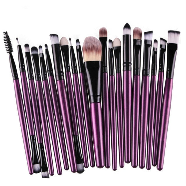 20Pcs Professional Makeup Brushes (Set)