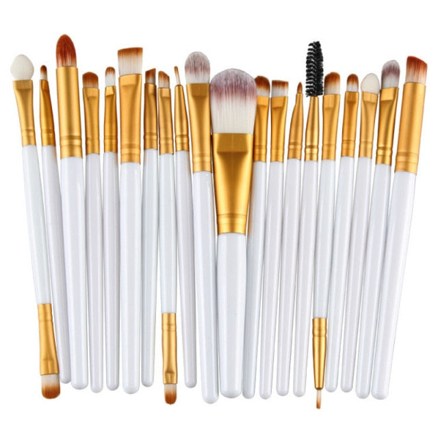 20Pcs Professional Makeup Brushes (Set)