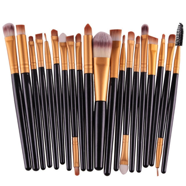 20Pcs Professional Makeup Brushes (Set)