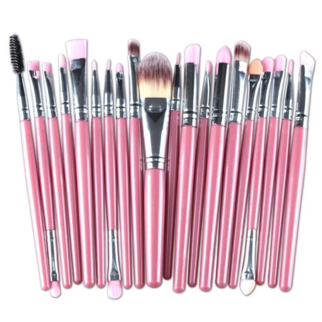 20Pcs Professional Makeup Brushes (Set)